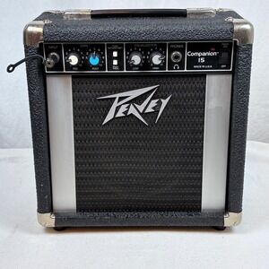 Peavey Companion 15 Portable Guitar Amplifier Made in USA Black Vintage Combo
